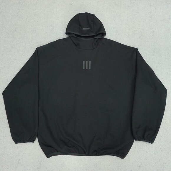 Fear of God Other - Fear of God Black Simple Hooded Pullover Jacket